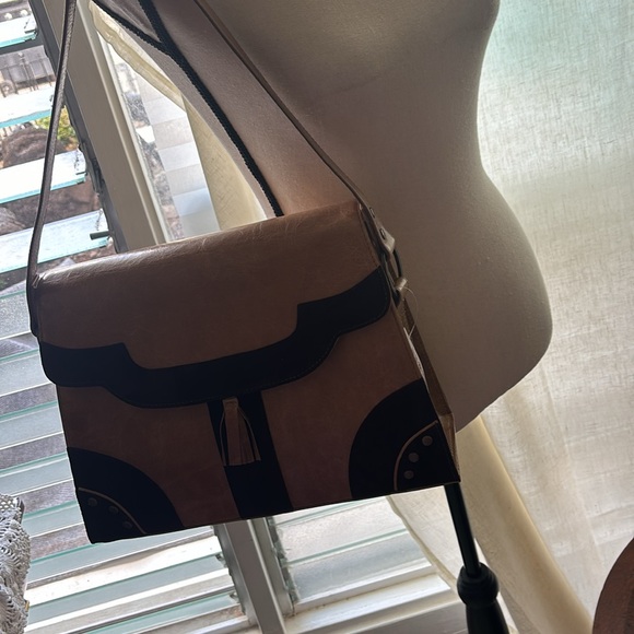 JUJU TRIBE LEATHER Purse Bag NWT western - Picture 9 of 12